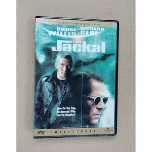 The Jackal DVD Collector Edition Widescreen Bruce Willis Richard Gere 1997 Movie